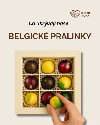 ✨ Objevte tajemství našich belgických pralinek Každá naše pralinka je malý čokoládový vesmír — ručně připravovaný,...